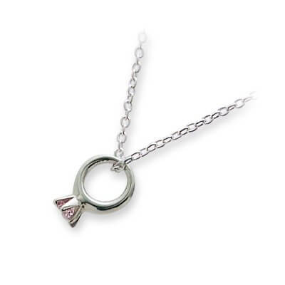 M・Heart シルバーネックレス