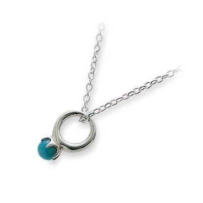 M・Heart シルバーネックレス