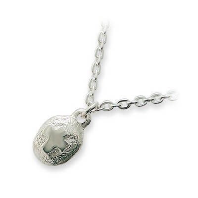 M・Heart シルバーネックレス