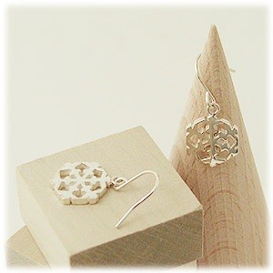 M・Heart シルバーフックピアス