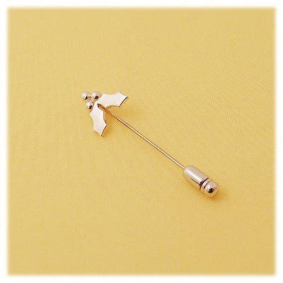 M・Heart シルバーピンブローチ