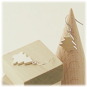 M・Heart シルバーフックピアス