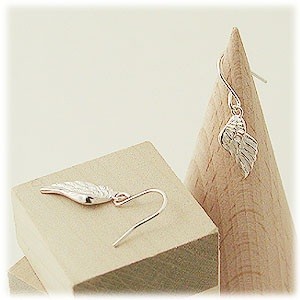 M・Heart シルバーフックピアス