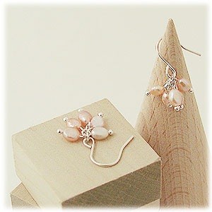 M・Heart シルバーフックピアス