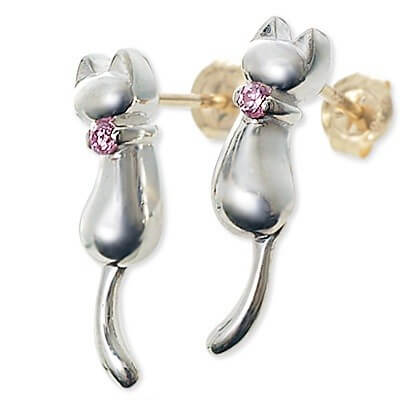 未来天使 シルバースタッドピアス