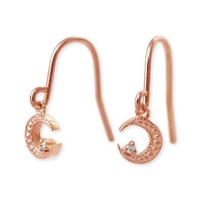 MU-RA シルバーフックピアス