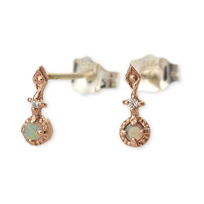 MU-RA シルバースタッドピアス