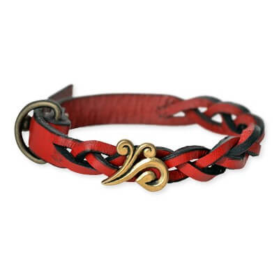 Magische Vissen レザーブレスレット