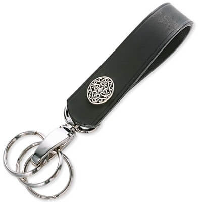 Magische Vissen レザーキーホルダー