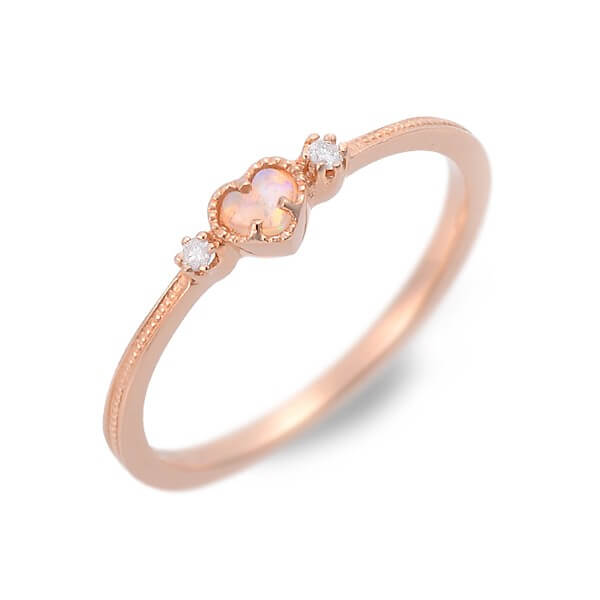 MU-RA ピンクゴールドリング