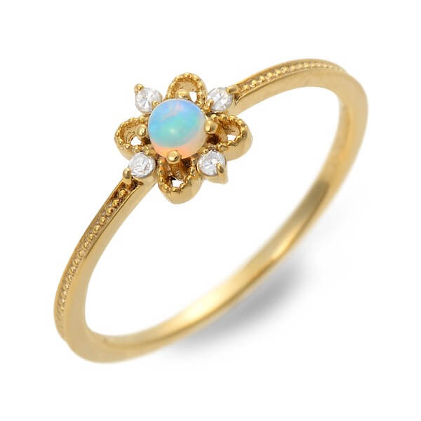 MU-RA シルバーピンキーリング