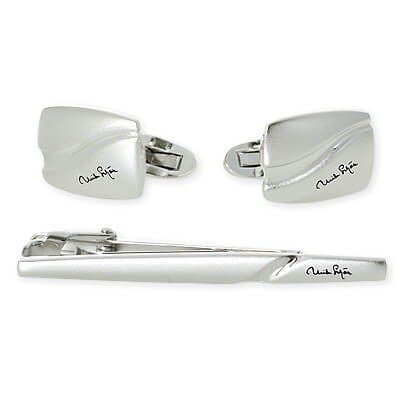 mila schon ブラスカフス&タイピンセット