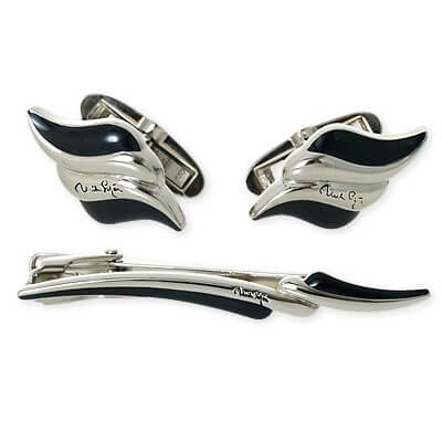 mila schon ブラスカフス&タイピンセット