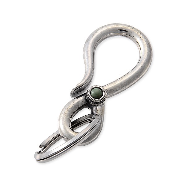 NORTH WORKS シルバーキーホルダー