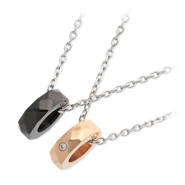 vie ペアステンレスネックレス