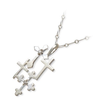 UZUOU シルバーネックレス