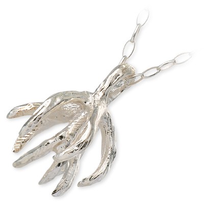 UZUOU シルバーネックレス