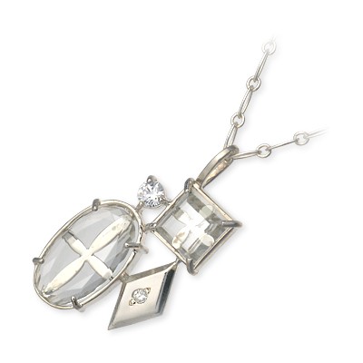 UZUOU シルバーネックレス