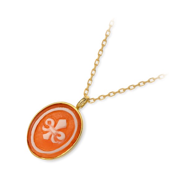 Victorina イエローゴールドネックレス