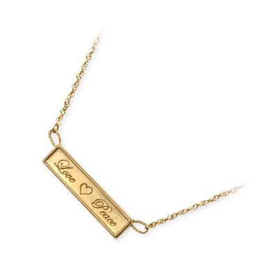 Victorina イエローゴールドネックレス