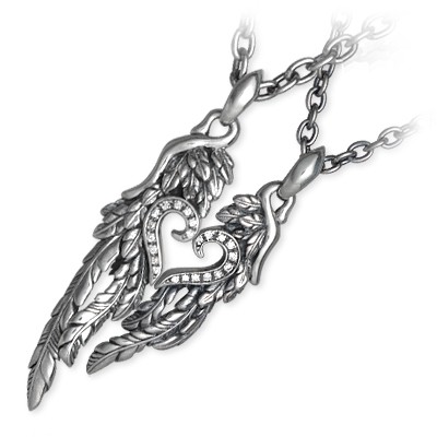 GIGOR シルバーペアネックレス