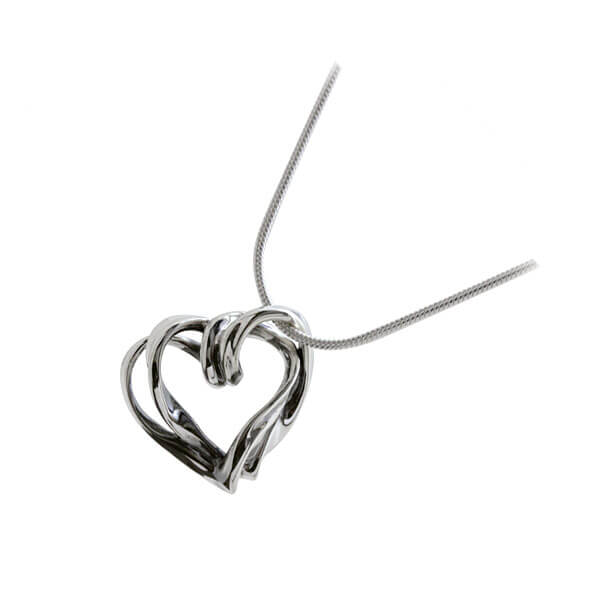 GIGOR シルバーネックレス ツーピースペンダント