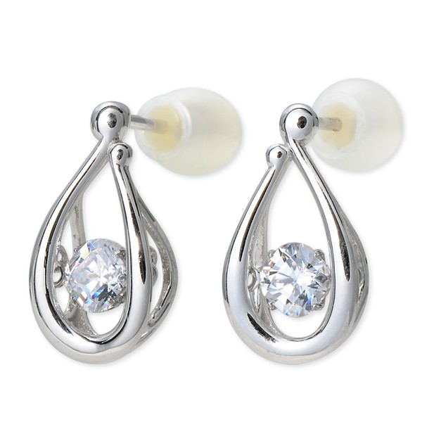 Crossfor NewYork シルバースタッドピアス