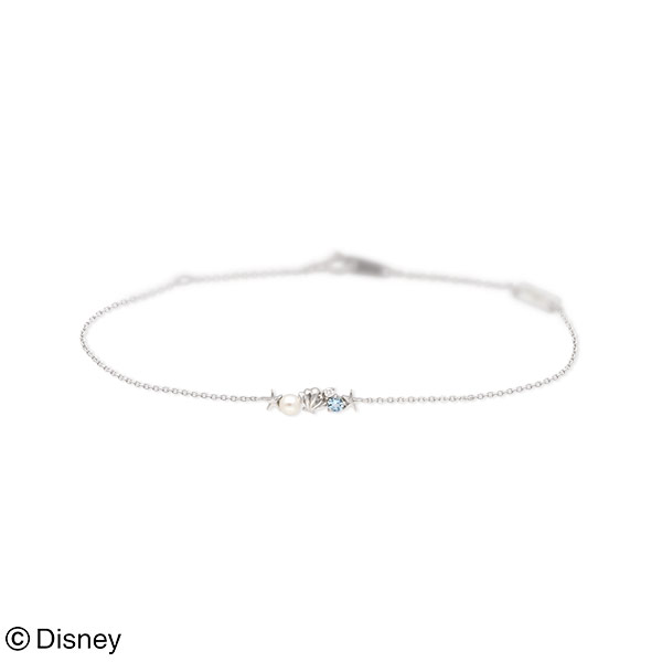 Disney ホワイトゴールドブレスレット