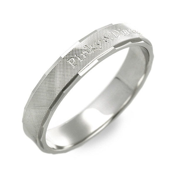 PINKY&DIANNE ホワイトゴールドマリッジリング