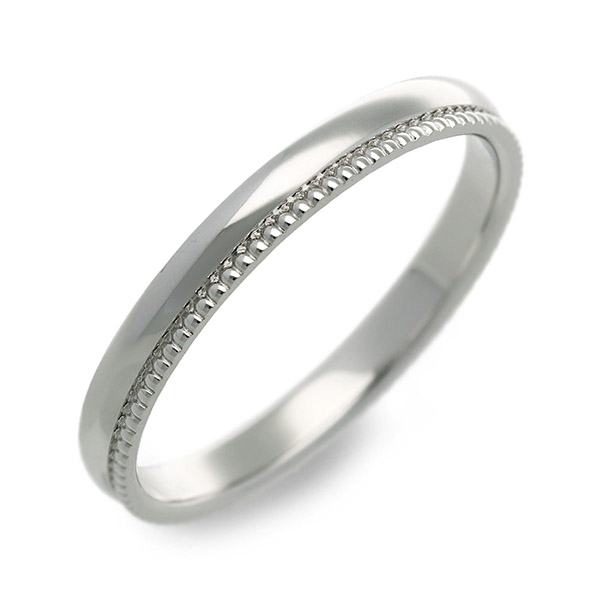 PINKY&DIANNE ホワイトゴールドマリッジリング