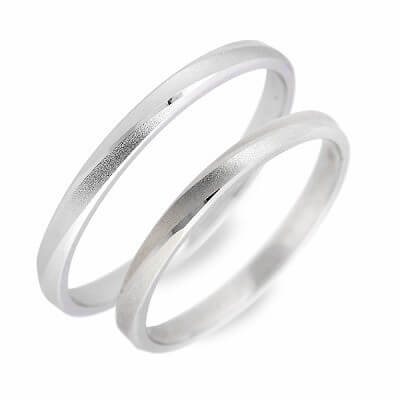 WISP ホワイトゴールドペアリング