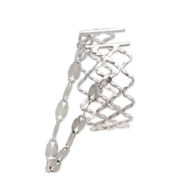 PINKY&DIANNE ホワイトゴールドイヤーカフ