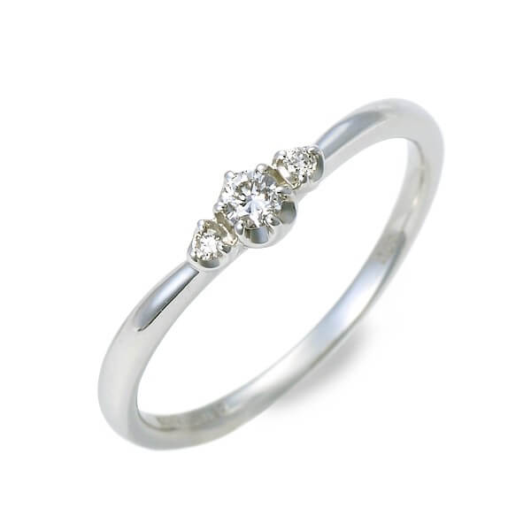 WISP ホワイトゴールドリング