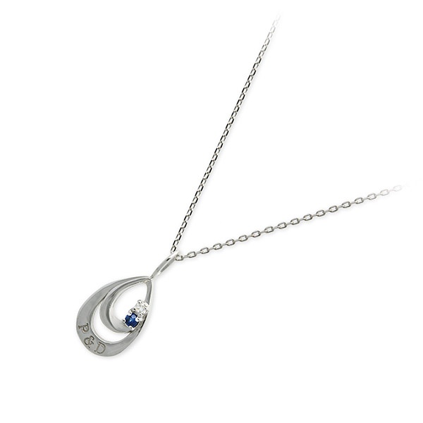 PINKY&DIANNE ホワイトゴールドネックレス