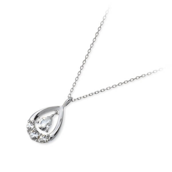 PINKY&DIANNE ホワイトゴールドネックレス