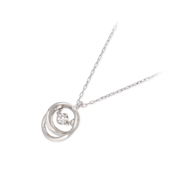 PINKY&DIANNE ホワイトゴールドネックレス