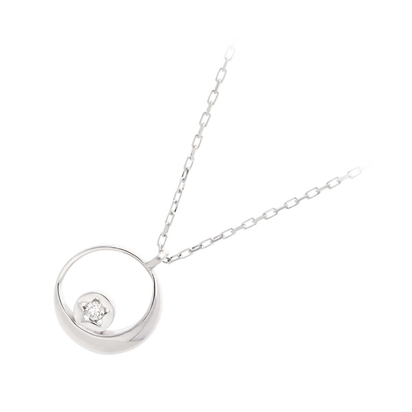 PINKY&DIANNE ホワイトゴールドネックレス