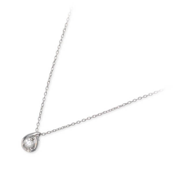 WISP ホワイトゴールドネックレス