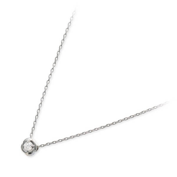 WISP ホワイトゴールドネックレス