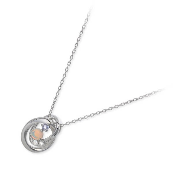 WISP ホワイトゴールドネックレス