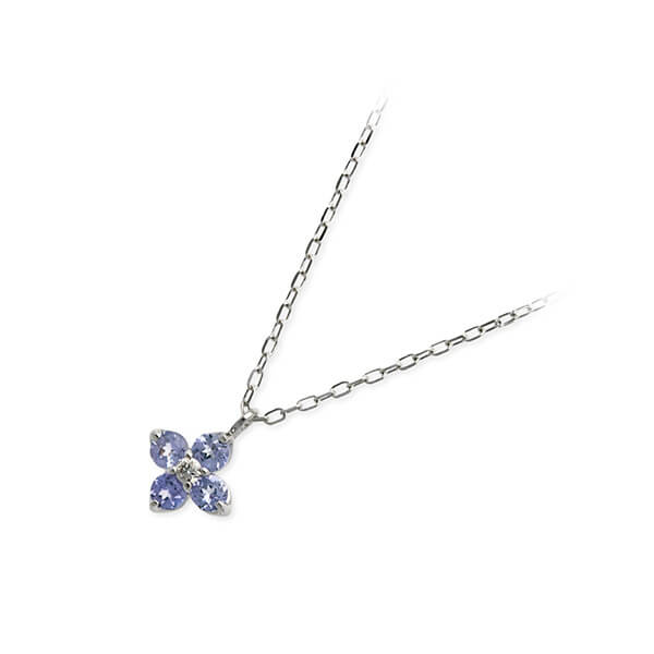 WISP ホワイトゴールドネックレス