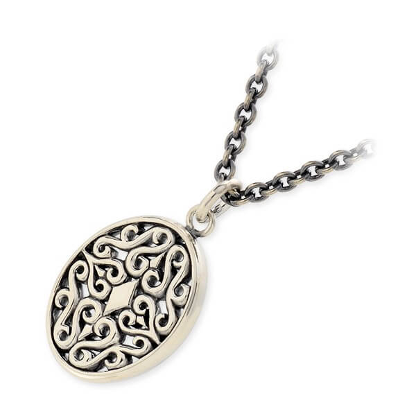 Magische Vissen シルバーネックレス