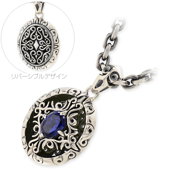 Magische Vissen シルバーネックレス