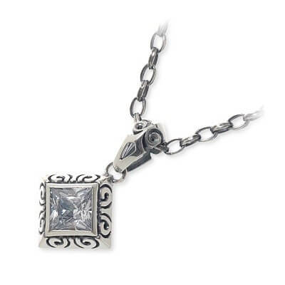 Magische Vissen シルバーネックレス