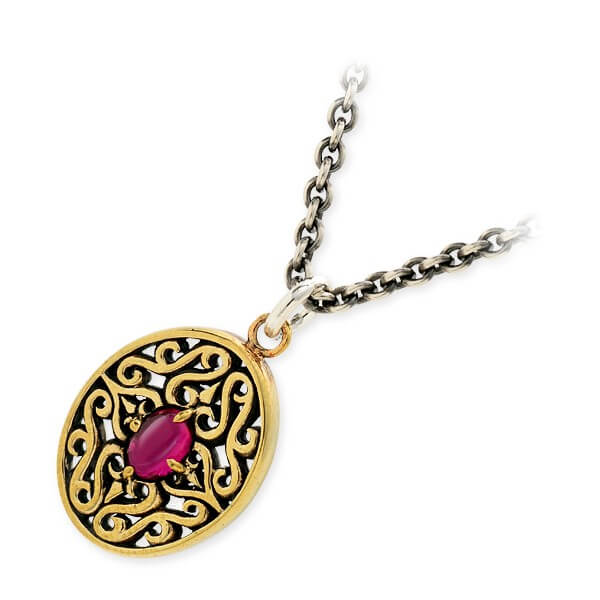 Magische Vissen シルバーネックレス