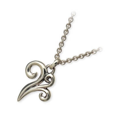 Magische Vissen シルバーネックレス