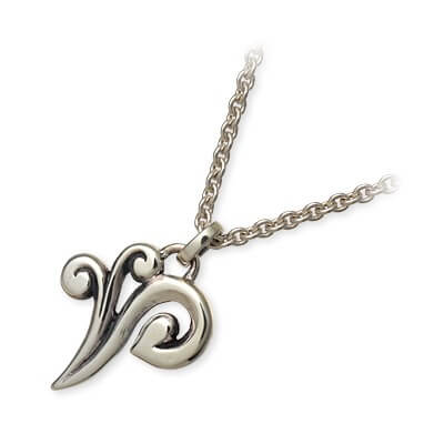 Magische Vissen シルバーネックレス