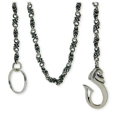 Magische Vissen シルバーウォレットチェーン