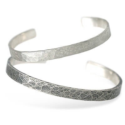 Magische Vissen シルバーペアバングル