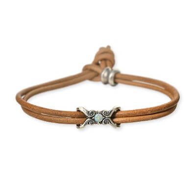 Magische Vissen レザーブレスレット